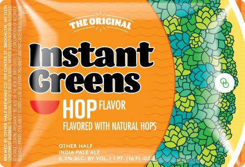 Other Half Brewing Co. - Instant Greens - 16oz Can