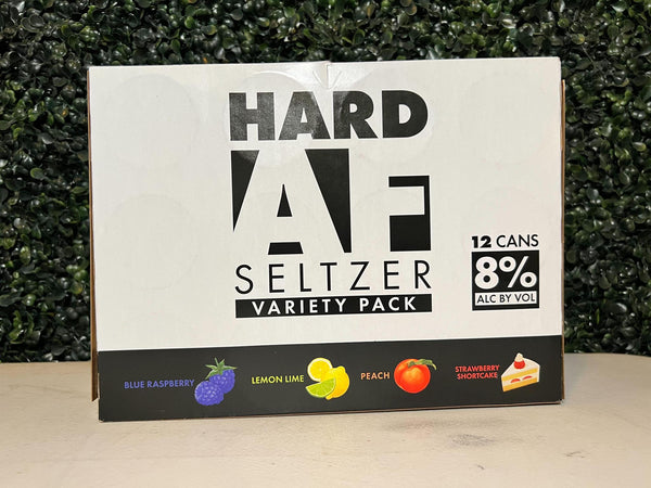 Hard AF Seltzer - Variety 12 Pack - 12oz Cans