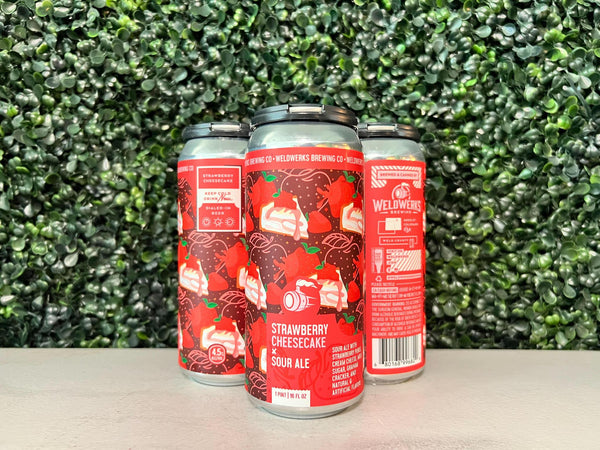 WeldWerks Brewing Co. - Strawberry Cheesecake - 16oz Can