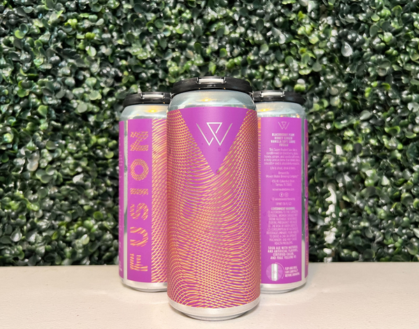 Woven Water Brewing - Blackberry, Plum, Ginger, Honey, Vanilla Soft Serve Fusion - 16oz Can